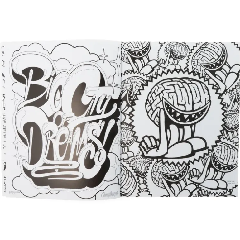 American Graffiti Coloring Book