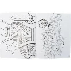 American Graffiti Coloring Book