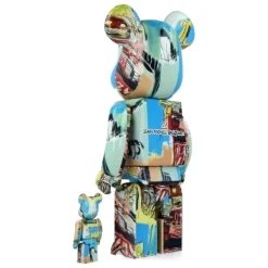 400% +100% Bearbrick Jean-Michel Basquiat V6