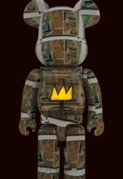 1000% Bearbrick Jean-Michel Basquiat - King Pleasure
