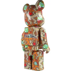 400% + 100% Bearbrick Keith Haring Special BWWT