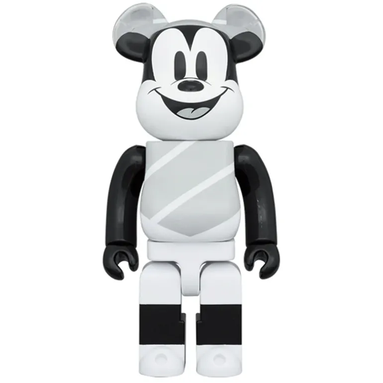 Bearbrick Mickey hat and poncho 1000%