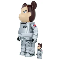 400% + 100% Bearbrick 007 Moonraker (James Bond)