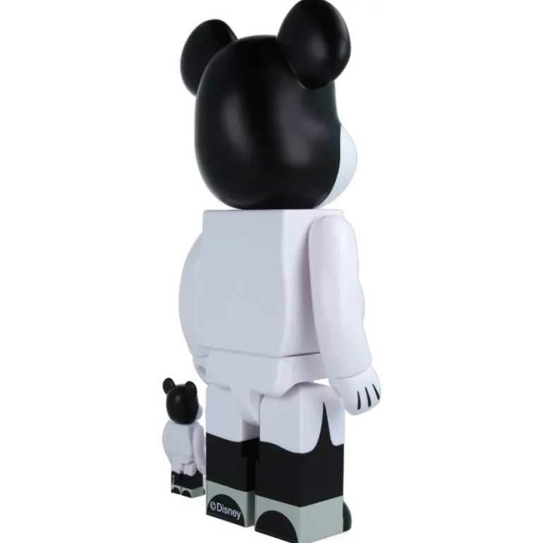 400% + 100% Bearbrick Nighttime Mickey