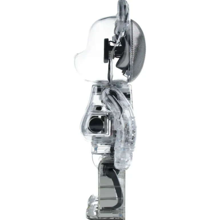 400% Bearbrick Portable Speaker Rinaro - Clear