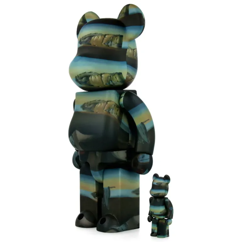 400% + 100% Bearbrick Salvador Dali The Persistance of Memory