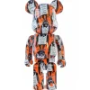 1000% Bearbrick Signo de mono (Banksy)
