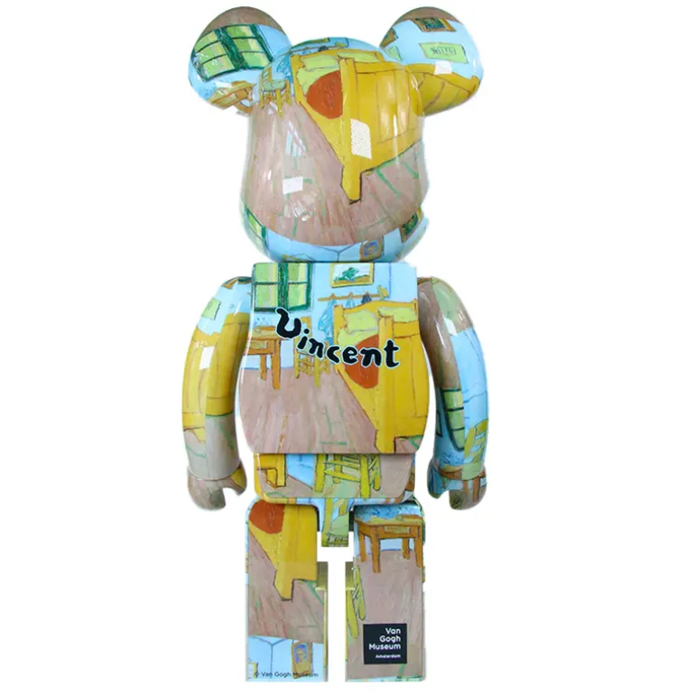 1000% Bearbrick Van Gogh The Bedroom