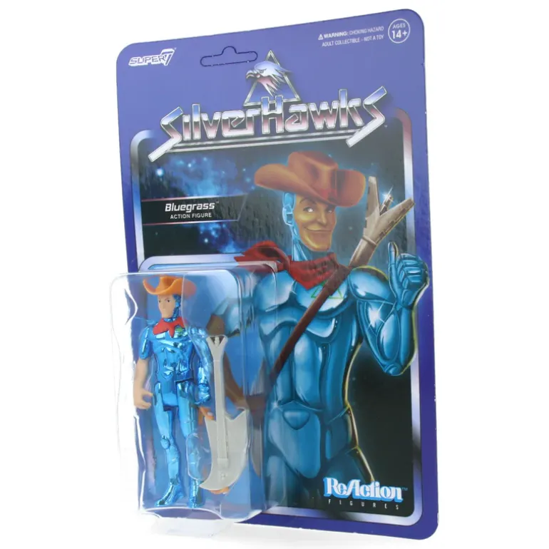 Bluegrass (Toy Version) - SilverHawks - ReAction Figures wave 01