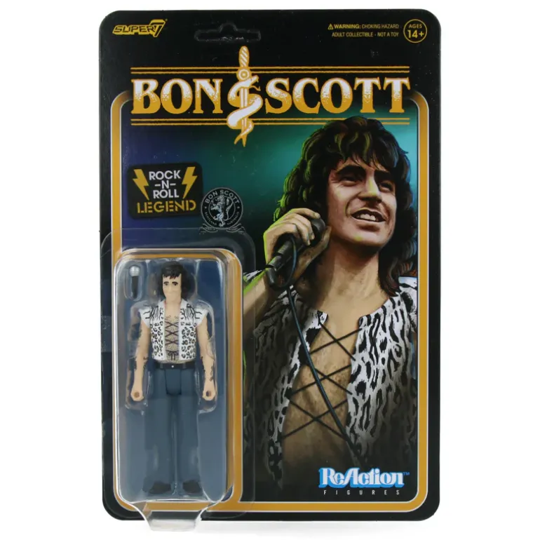 Bon Scott (Leopard Print) - ReAction Figures wave 2