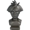 CERAMIK Andy Warhol Bust 80s ASH GOLD