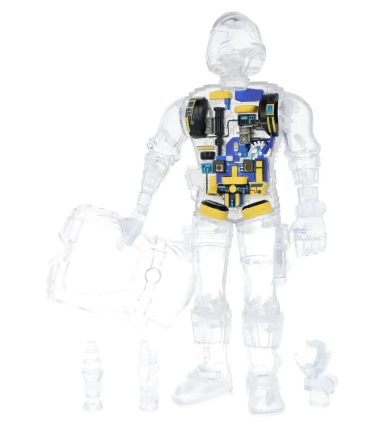 Cobra B.A.T. Clear- G.I. Joe Super Cyborg - Figura de reacción