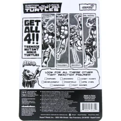 Donatello (Comic Greyscale) - Teenage Mutant Ninja Turtles - ReAction Figures Wave 9