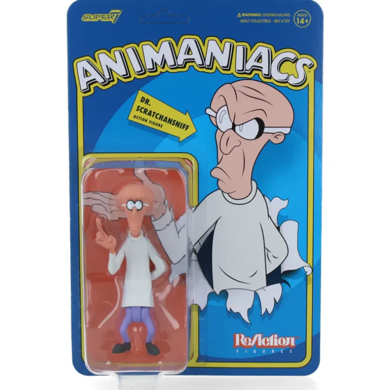Dr. Scratchansniff - Animaniacs Wave 1 - ReAction Figures