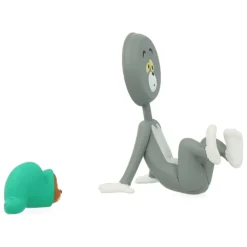 Figurine UDF Tom & Jerry series 3 : Tom Head in the shape of the pan and Jerry in the Vinyl Hose