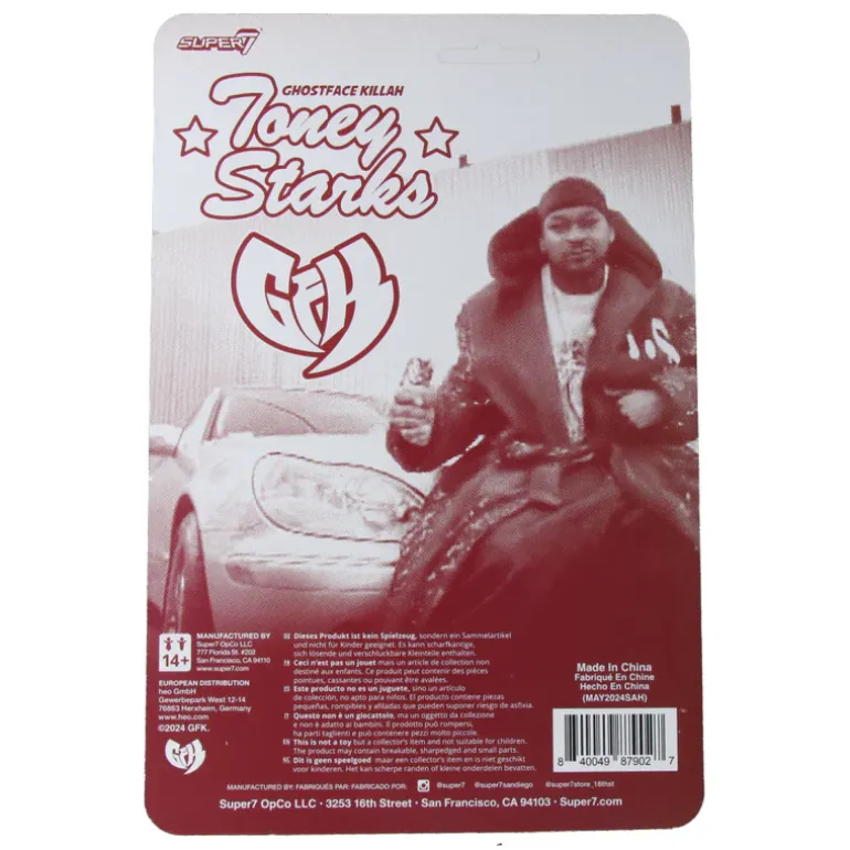 Ghostface Killah (Toney Starks) - ReAction Figures