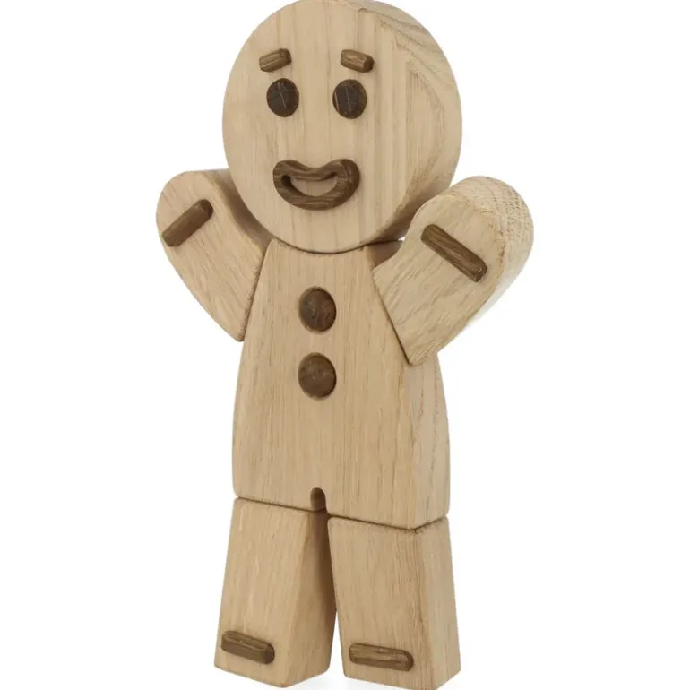 Gingerbread Man Natural Oak