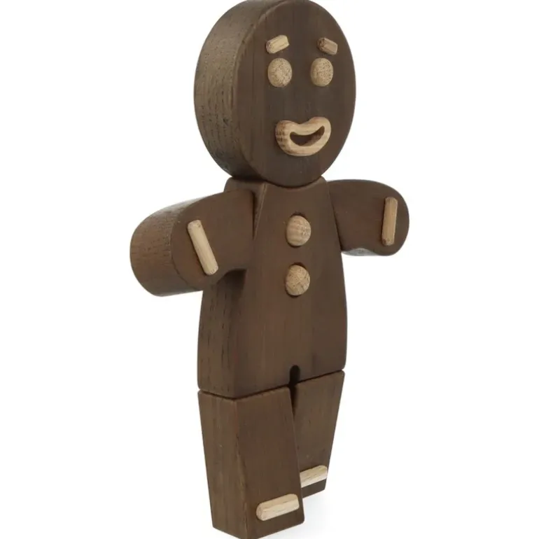 Gingerbread Man Smoke Stained Oak
