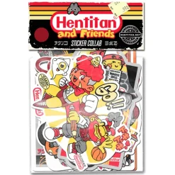 Hentan y amigos - Packle Brown Sticker Pack