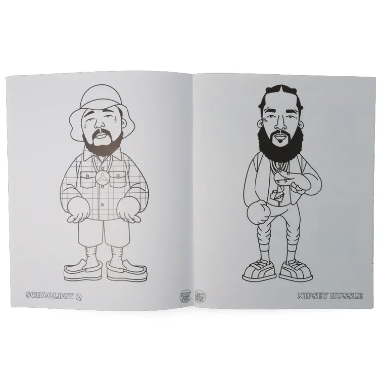 Hip Hop Coloring Book: West Coast Edition