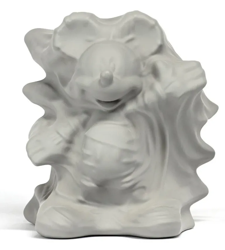 Hollow Mickey by Daniel Arsham - Grey Edition
