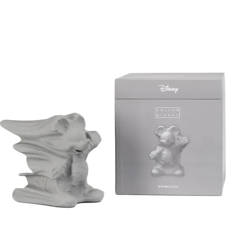 Hollow Mickey by Daniel Arsham - Grey Edition