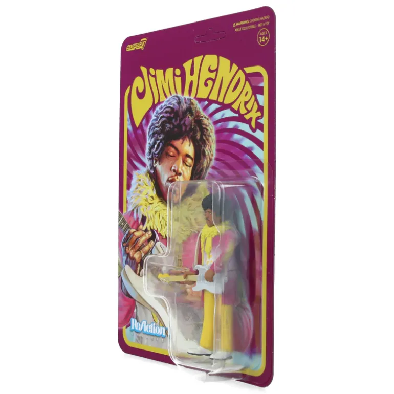 Jimi Hendrix (Reverse Album Colors) - ReAction Figures