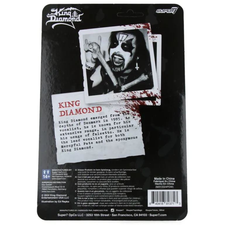 King Diamond - ReAction Figures