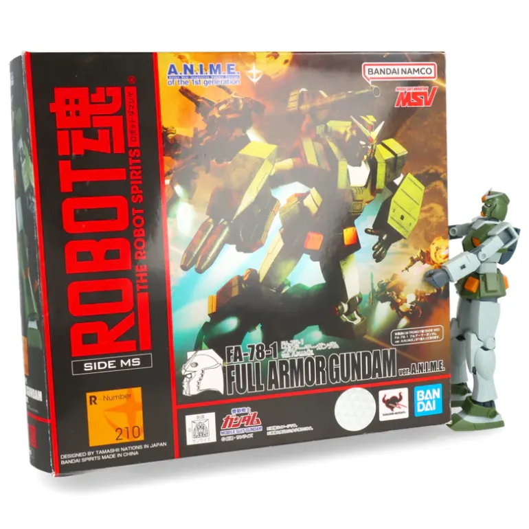 Moblie Suit Gundam MSV figura Robot Spirits (Side MS) FA-78-1 FULL ARMOR GUNDAM ver. A.N.I.M.E.