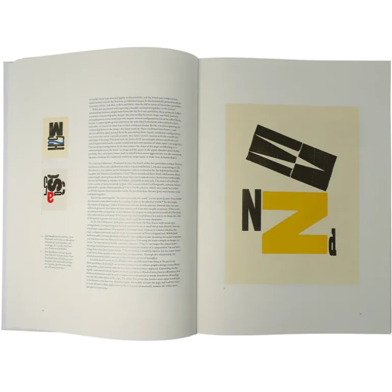 Only on Saturday : The Wood Type Prints of Jack Stauffacher