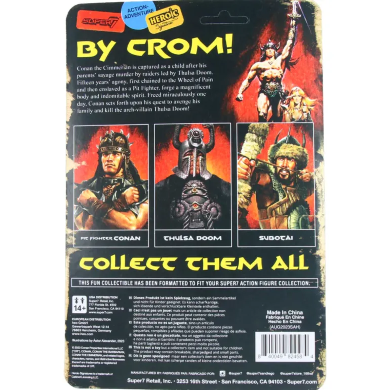 Pit Fighter Conan (Conan the Barbarian) - ReAction Figures Wave 1