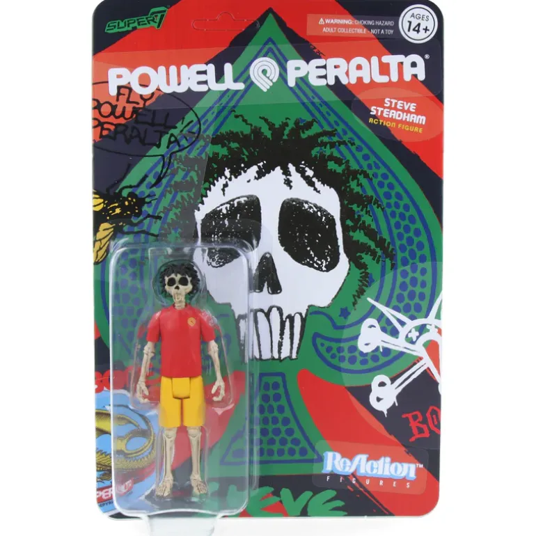 Powell-Peralta ReAction Figures Wave 3 - Steve Steadham (Del Mar)