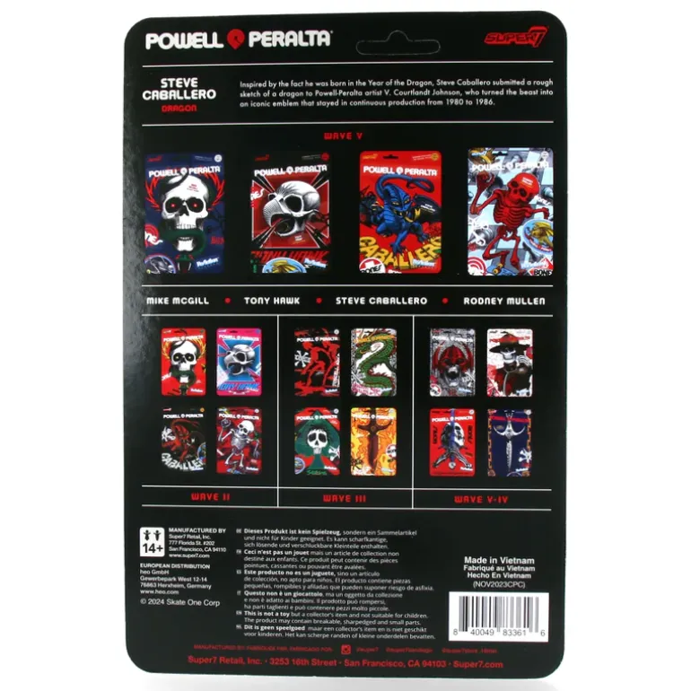 Rodney Mullen - Powell Peralta ReAction figures Wave 5