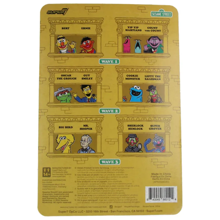 Sesame Street ReAction Figures Wave 3 - Sherlock Hemlock