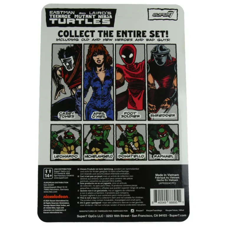 Shredder (Comic Color) - TMNT - ReAction Figures wave 11