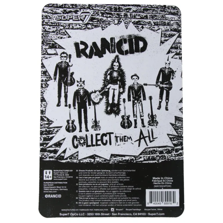 Skeletim (Time Bomb) - Rancid ReAction Figures wave 5