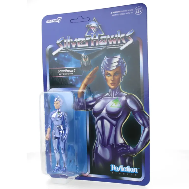 Steelheart (Toy Version) - SilverHawks - ReAction Figures wave 01