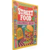Street Food Coloring Book