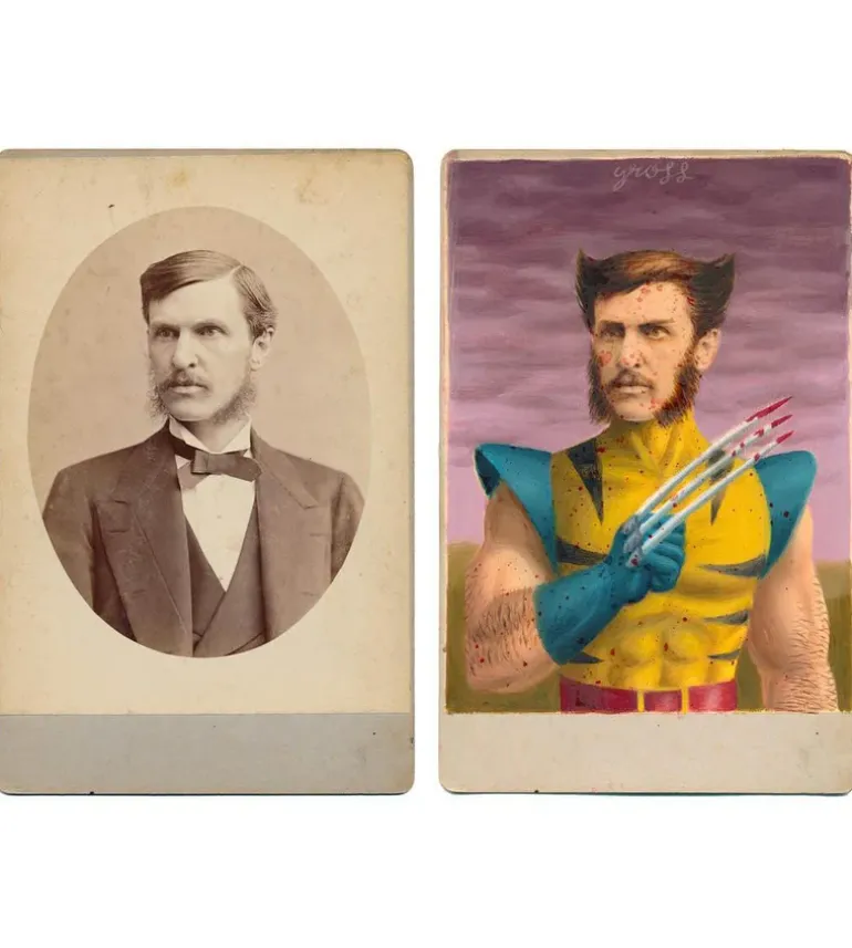 Transformations - The Cabinet Card Paintings of Alex Gross 2012-2019